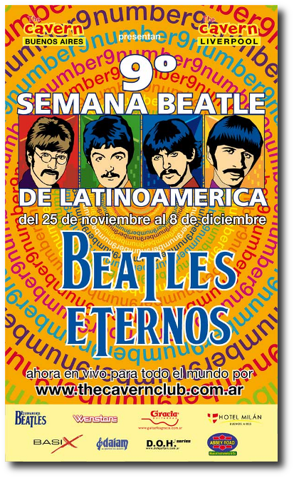 2009 'Semana Beatle de LatinoAmerica' Poster
